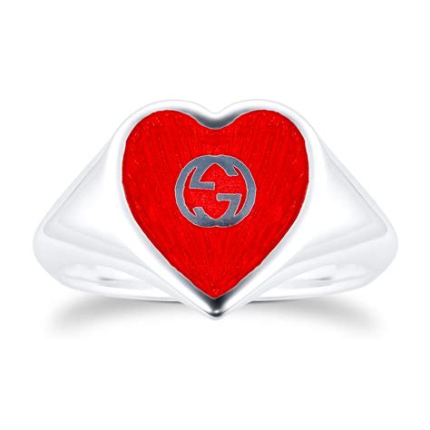 gucci heart ring size 5|heart Gucci ring Gucci store.